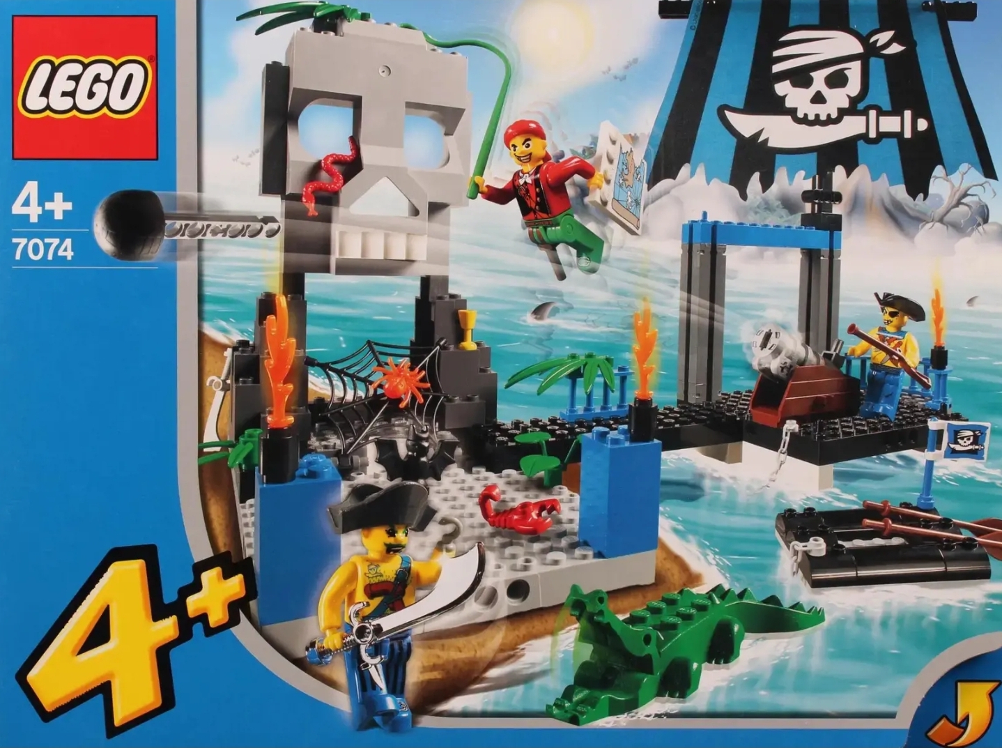 Skull Island LEGO set (#7074-1)