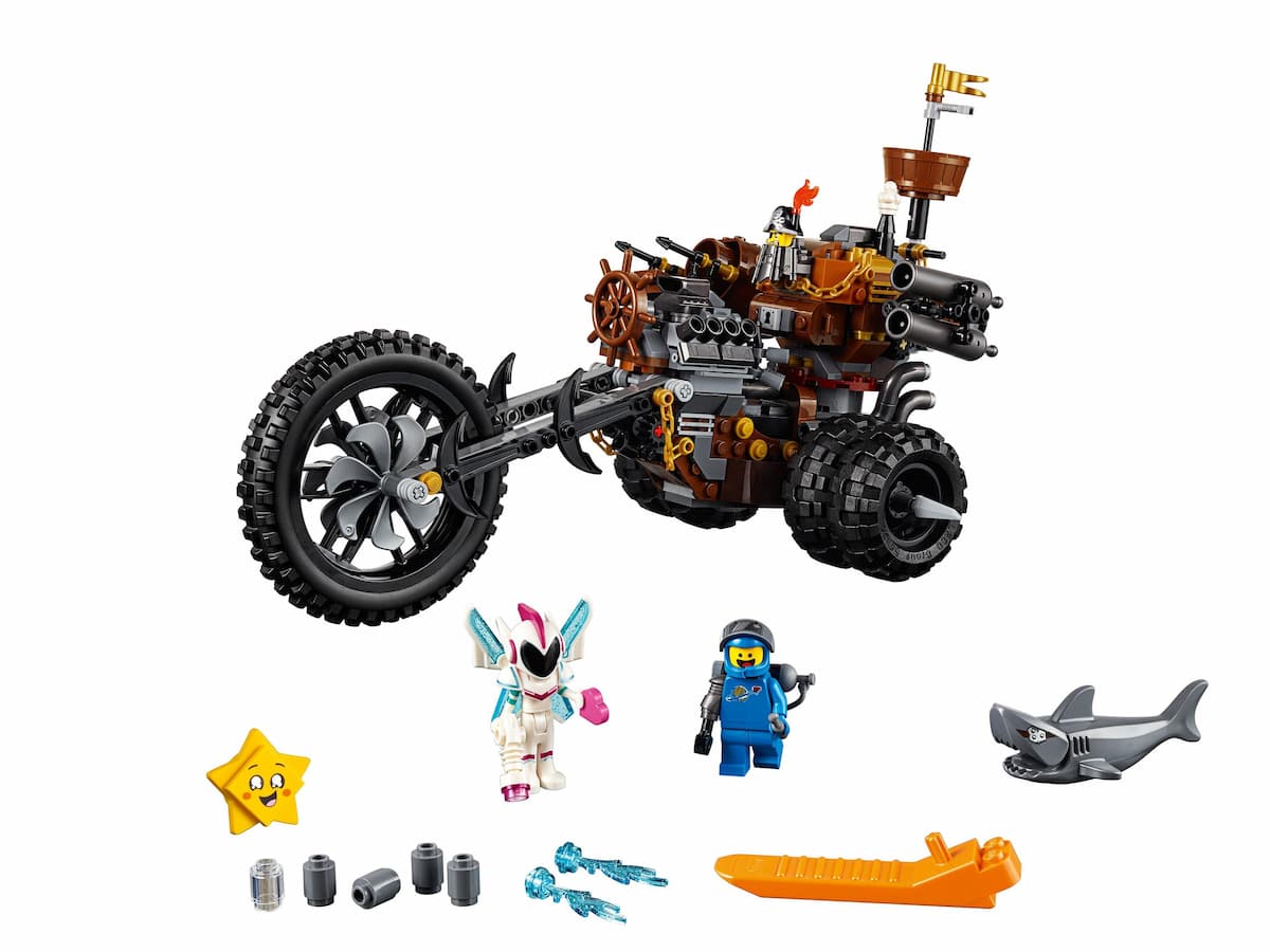 MetalBeard's Heavy Metal Motor Trike! LEGO set (#70834-1)