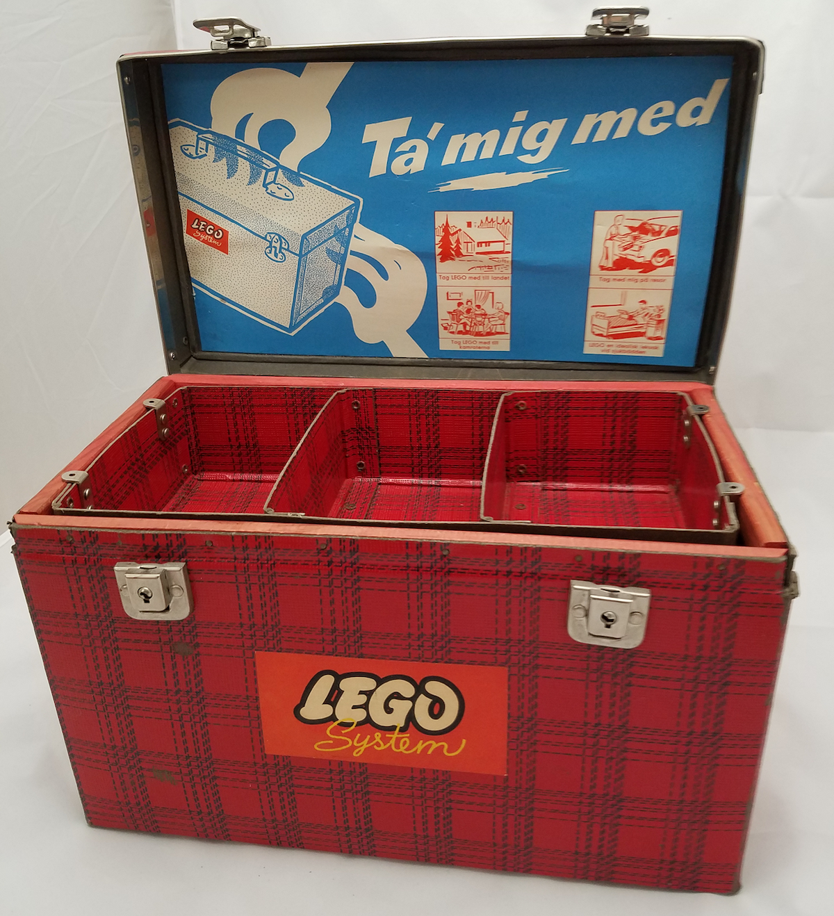 Lockable Storage Case LEGO set (#710-2)