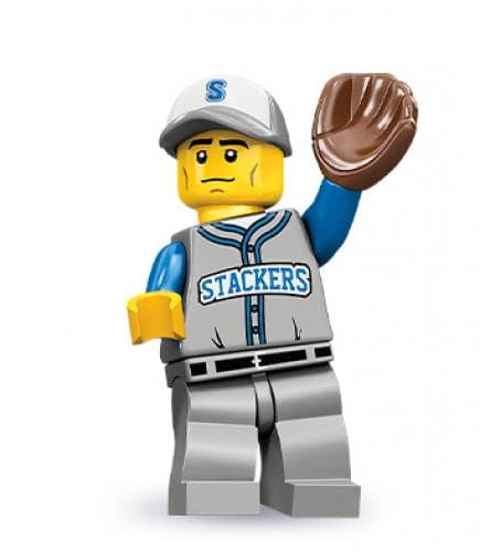 Baseball Fielder LEGO set (#71001-13)