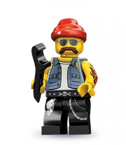 Motorcycle Mechanic LEGO set (#71001-16)