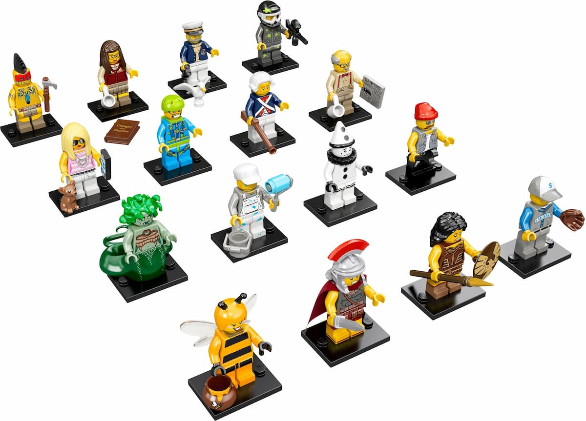 Series 10 - Complete - All Sets LEGO set (#71001-17)