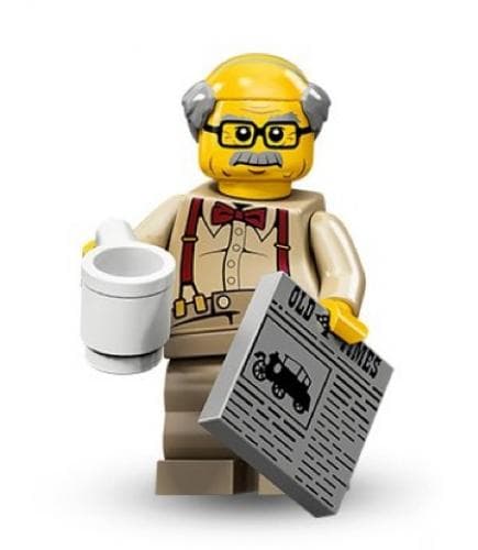 Grandpa LEGO set (#71001-8)