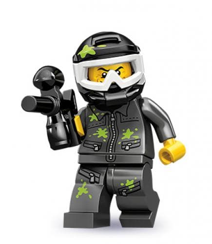 Paintball Player LEGO set (#71001-9)