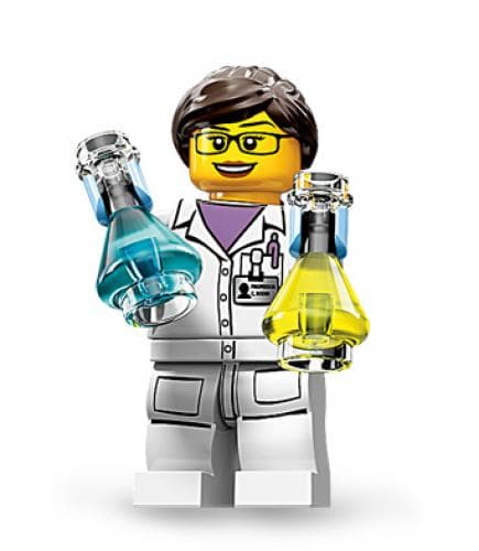 Scientist LEGO set (#71002-11)
