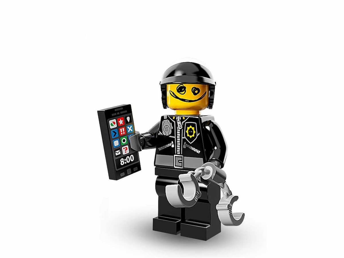 Scribble-Face Bad Cop LEGO set (#71004-7)