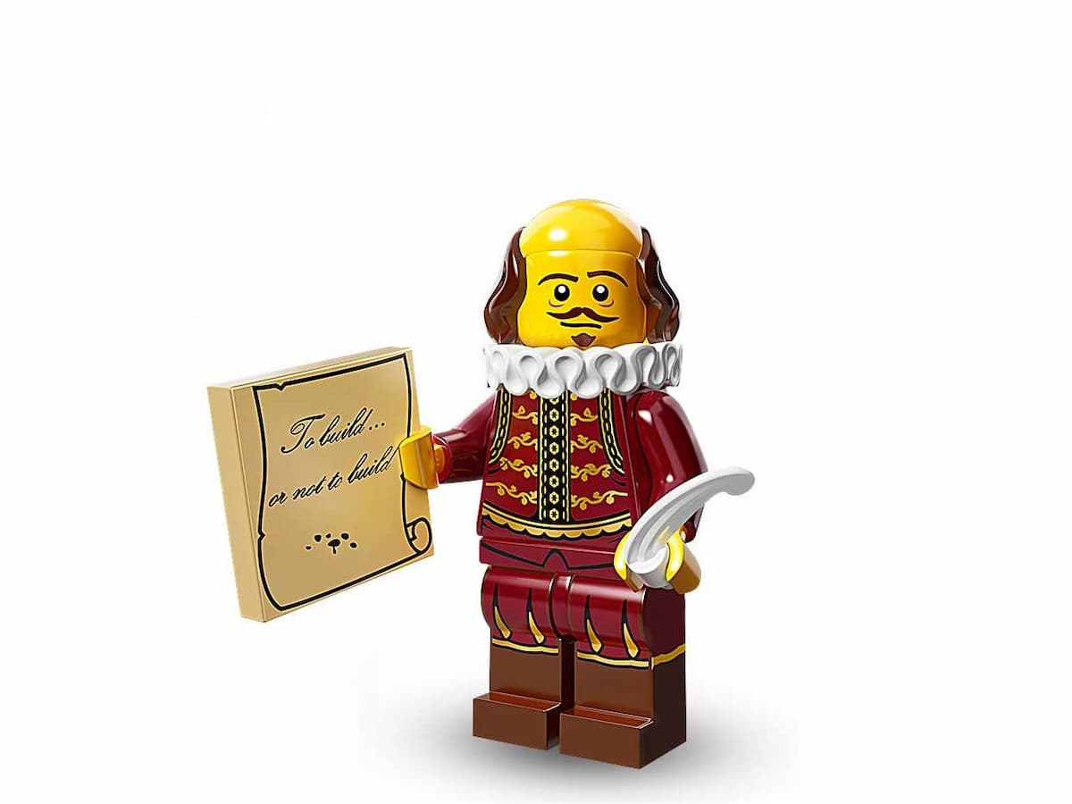 William Shakespeare LEGO set (#71004-8)