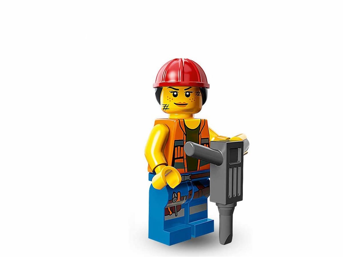 Gail the Construction Worker LEGO set (#71004-9)
