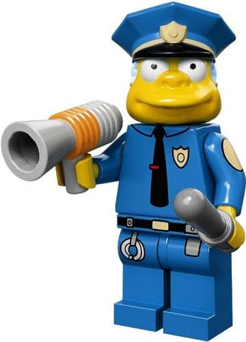 Chief Wiggum LEGO set (#71005-15)
