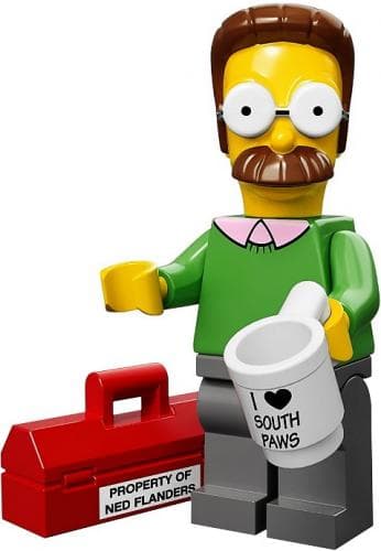 Ned Flanders LEGO set (#71005-7)