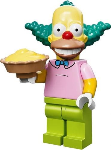 Krusty the Clown LEGO set (#71005-8)