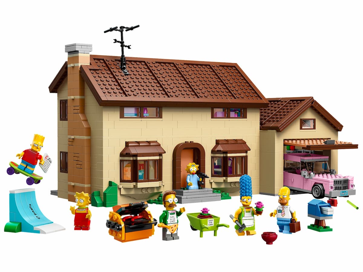 The Simpsons House LEGO set (#71006-1)