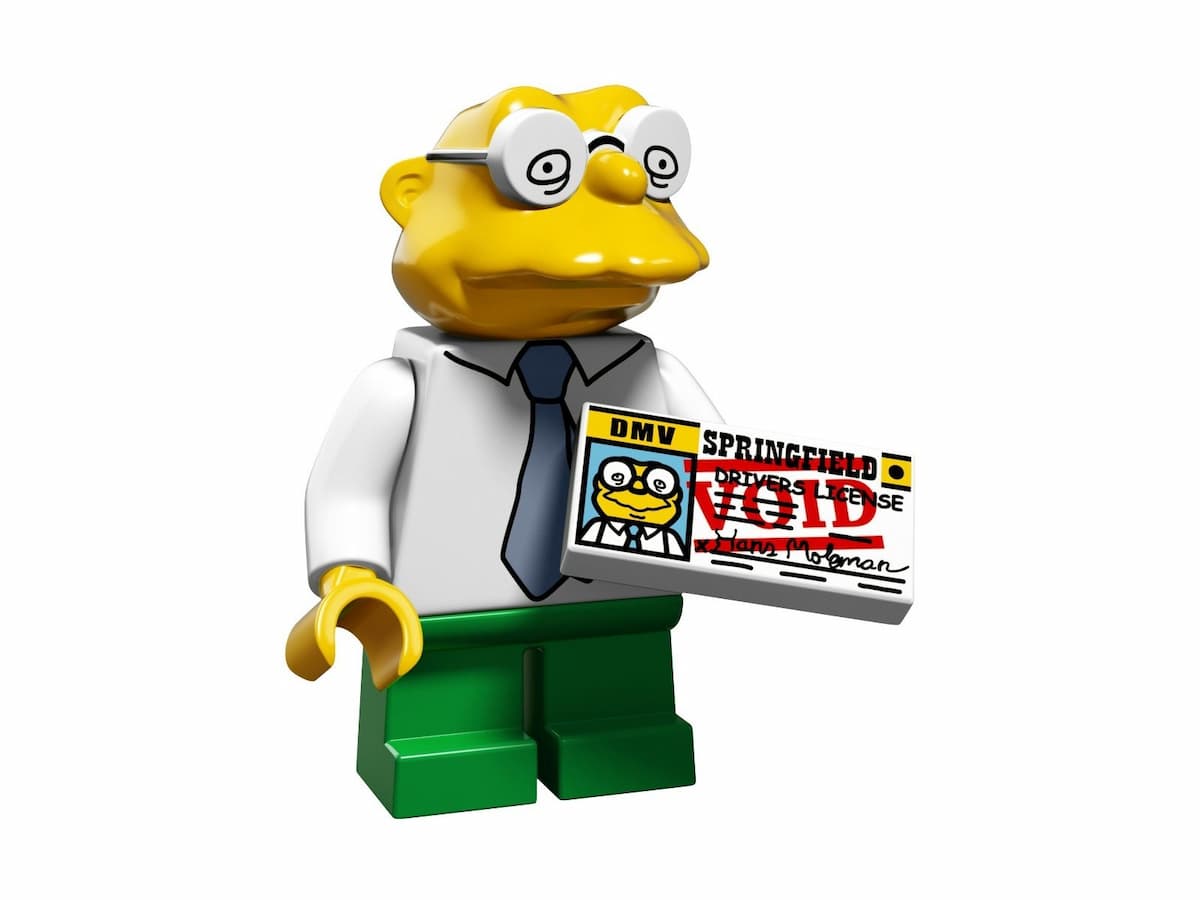 Hans Moleman LEGO set (#71009-10)