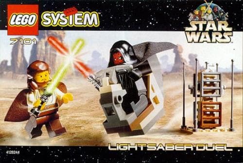 Lightsaber Duel LEGO set (#7101-1, 1999)