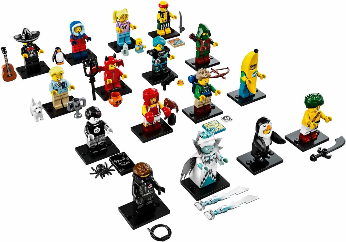 Series 16 - Complete LEGO set (#71013-17)