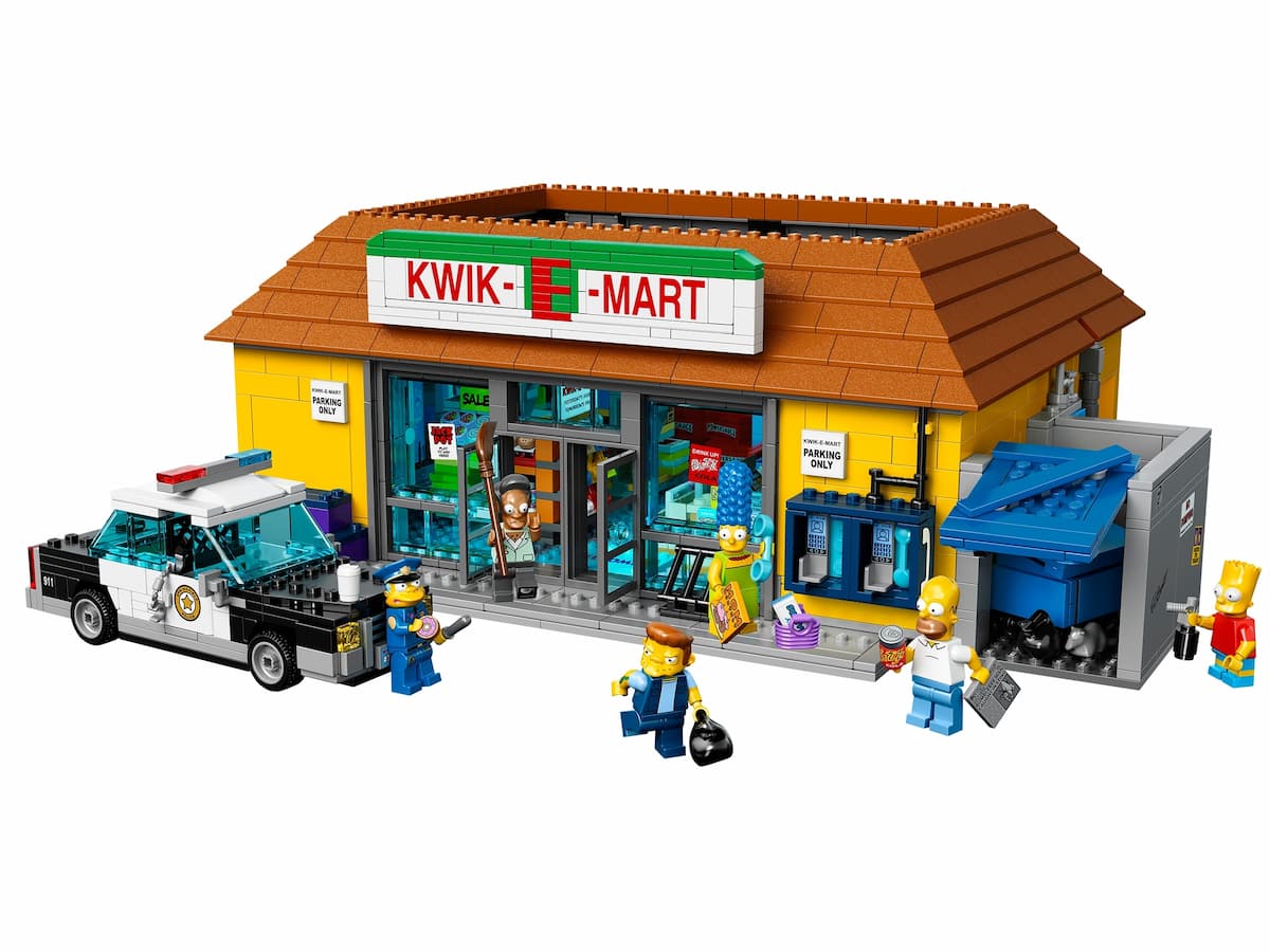 The Kwik-E-Mart LEGO set (#71016-1)