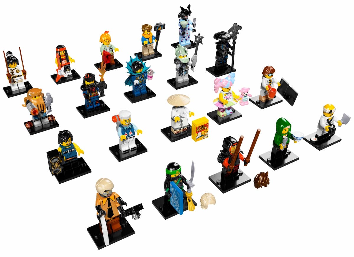 The LEGO Ninjago Movie - Complete - All Sets LEGO set (#71019-21)