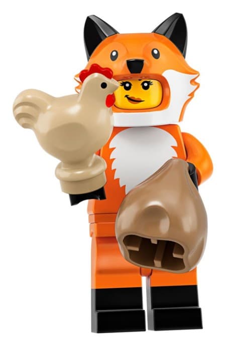 Fox Costume Girl LEGO set (#71025-14)