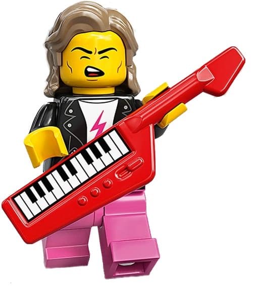 80's Musician LEGO set (#71027-14)