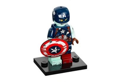 Zombie Captain America LEGO set (#71031-9)