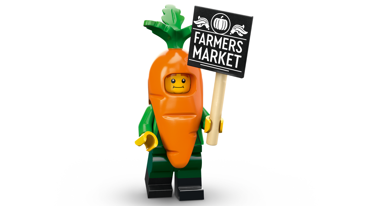 Carrot Mascot LEGO set (#71037-4)
