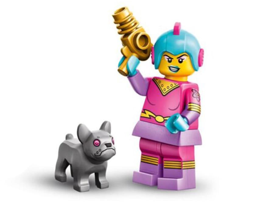Retro Space Heroine LEGO set (#71046-4)