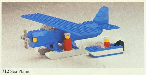 Sea Plane LEGO set (#712-1)