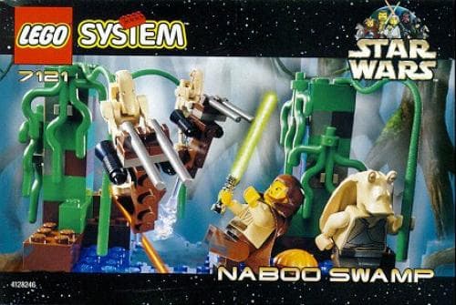 Naboo Swamp LEGO set (#7121-1, 1999)
