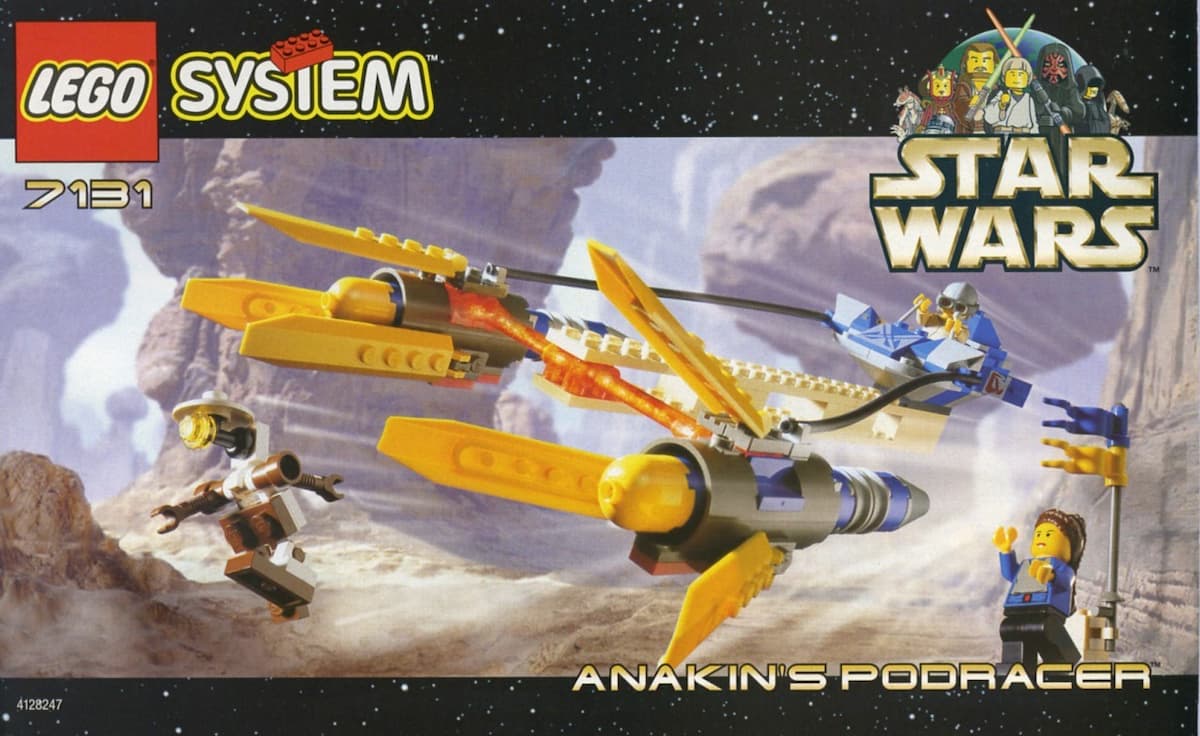 Anakin's Podracer LEGO set (#7131-1, 1999)