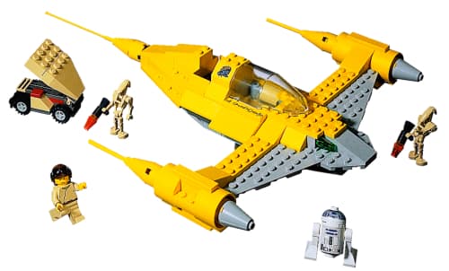 Naboo Fighter LEGO set (#7141-1, 1999)