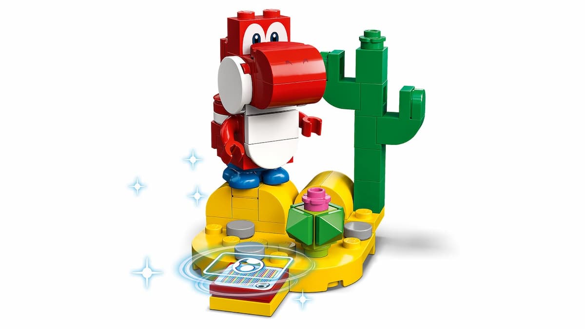 Red Yoshi LEGO set (#71410-1)