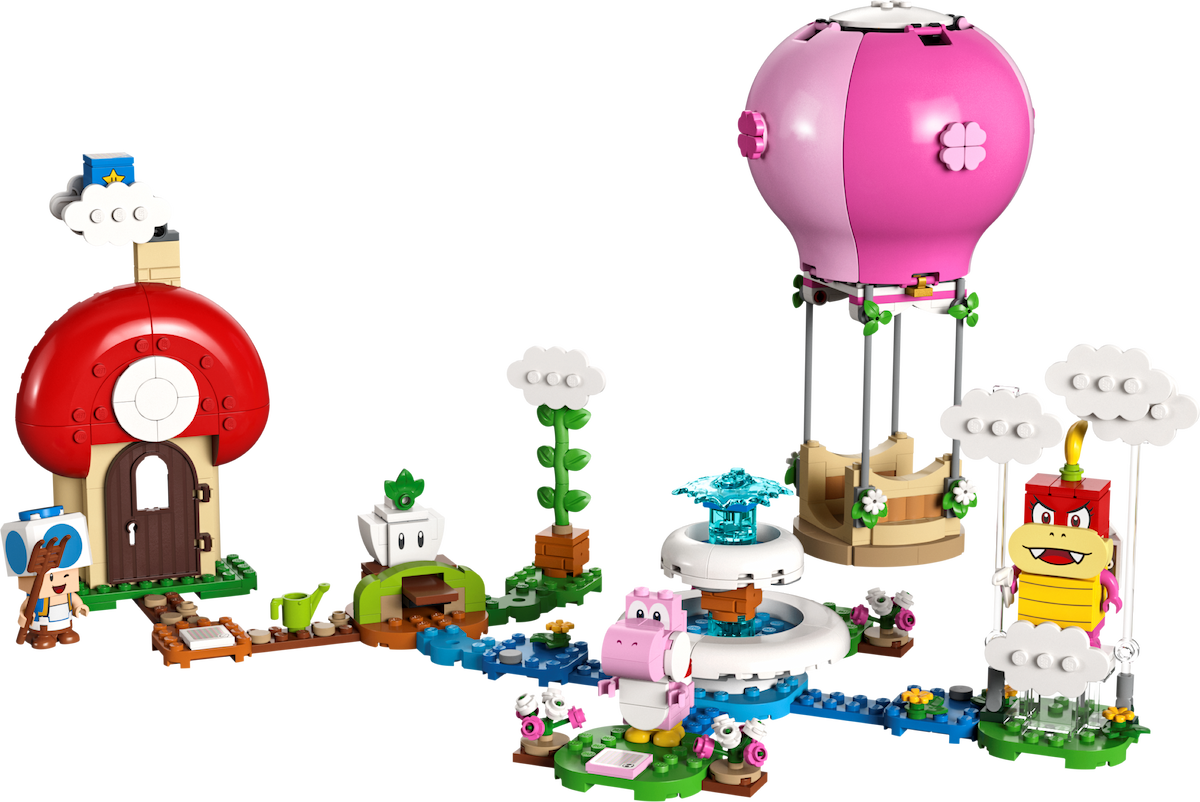 Peach's Garden Balloon Ride Expansion Set LEGO set (#71419-1)