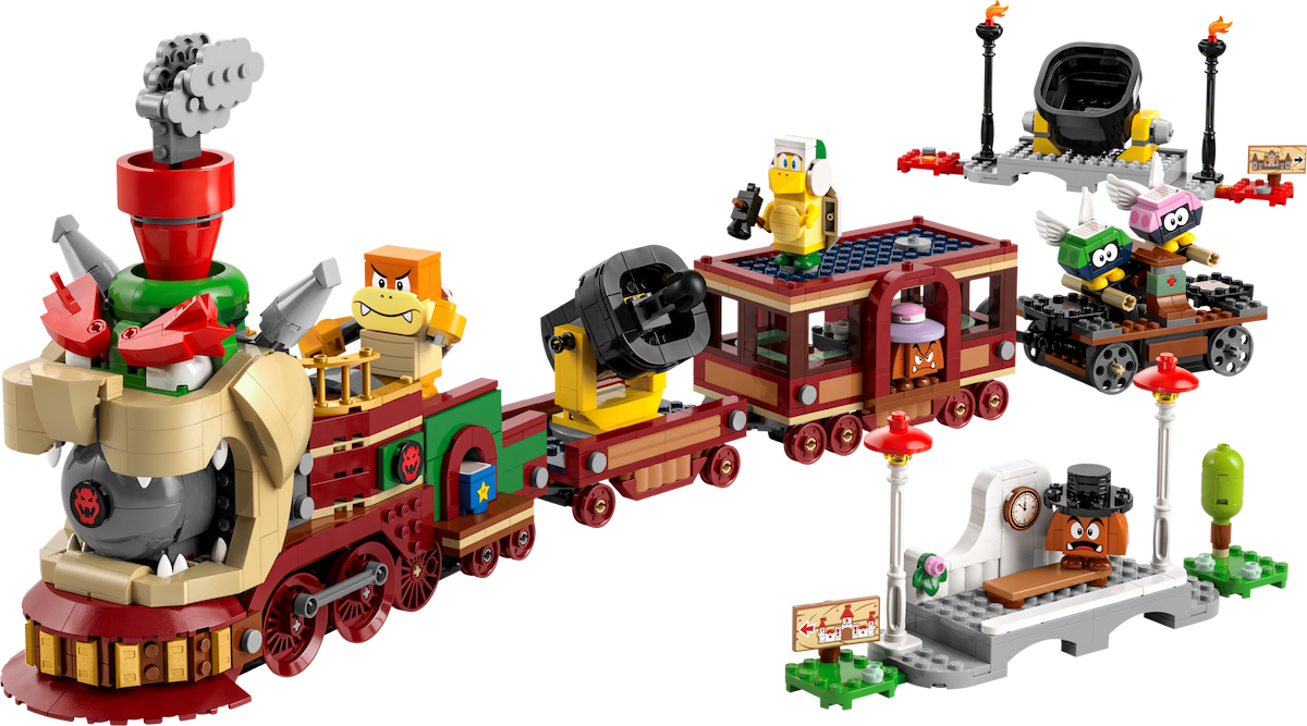 The Bowser Express Train LEGO set (#71437-1)