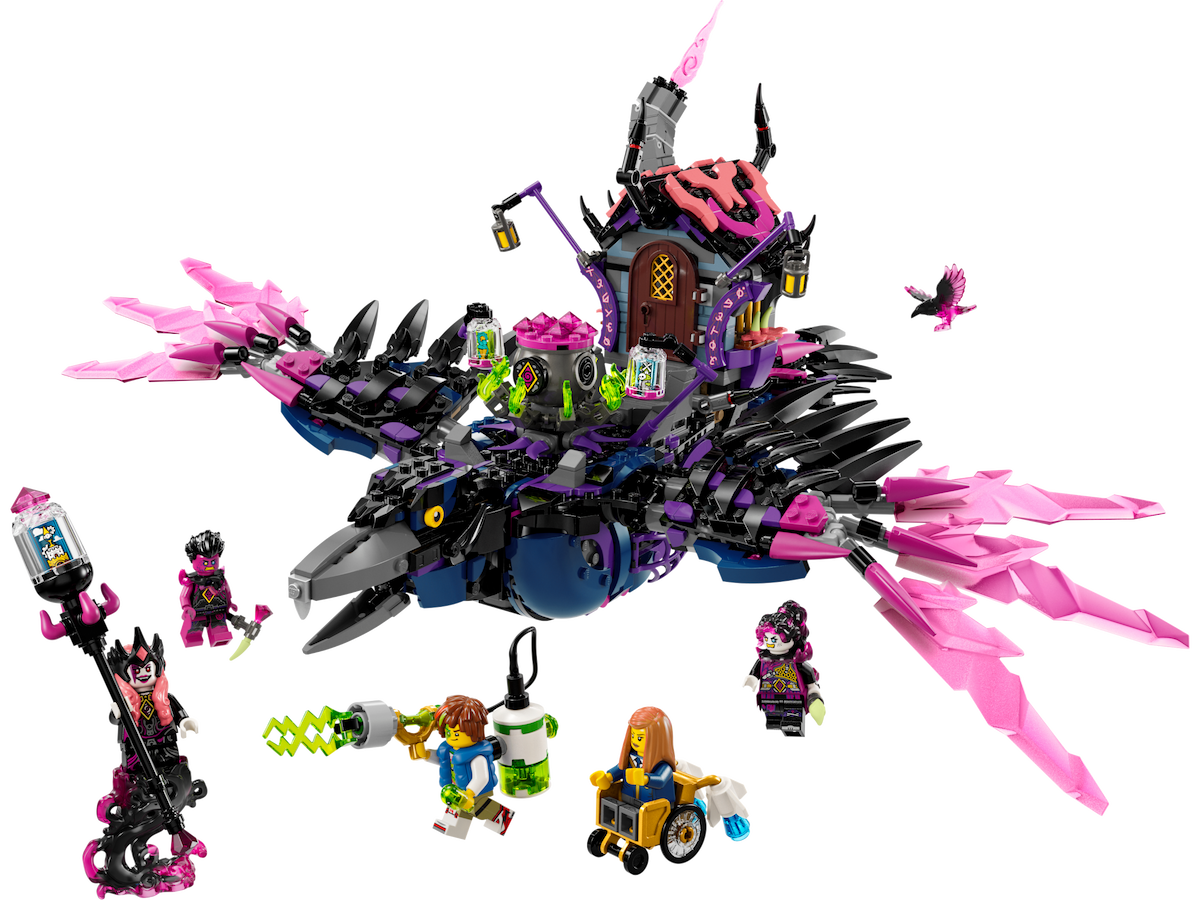 The Never Witch's Midnight Raven LEGO set (#71478-1)