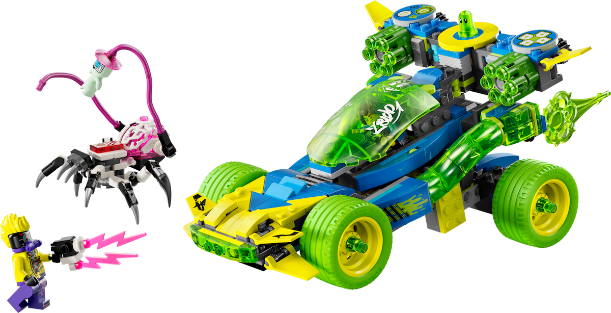Mateo and the Z-Blob Action Race Car LEGO set (#71491-1)