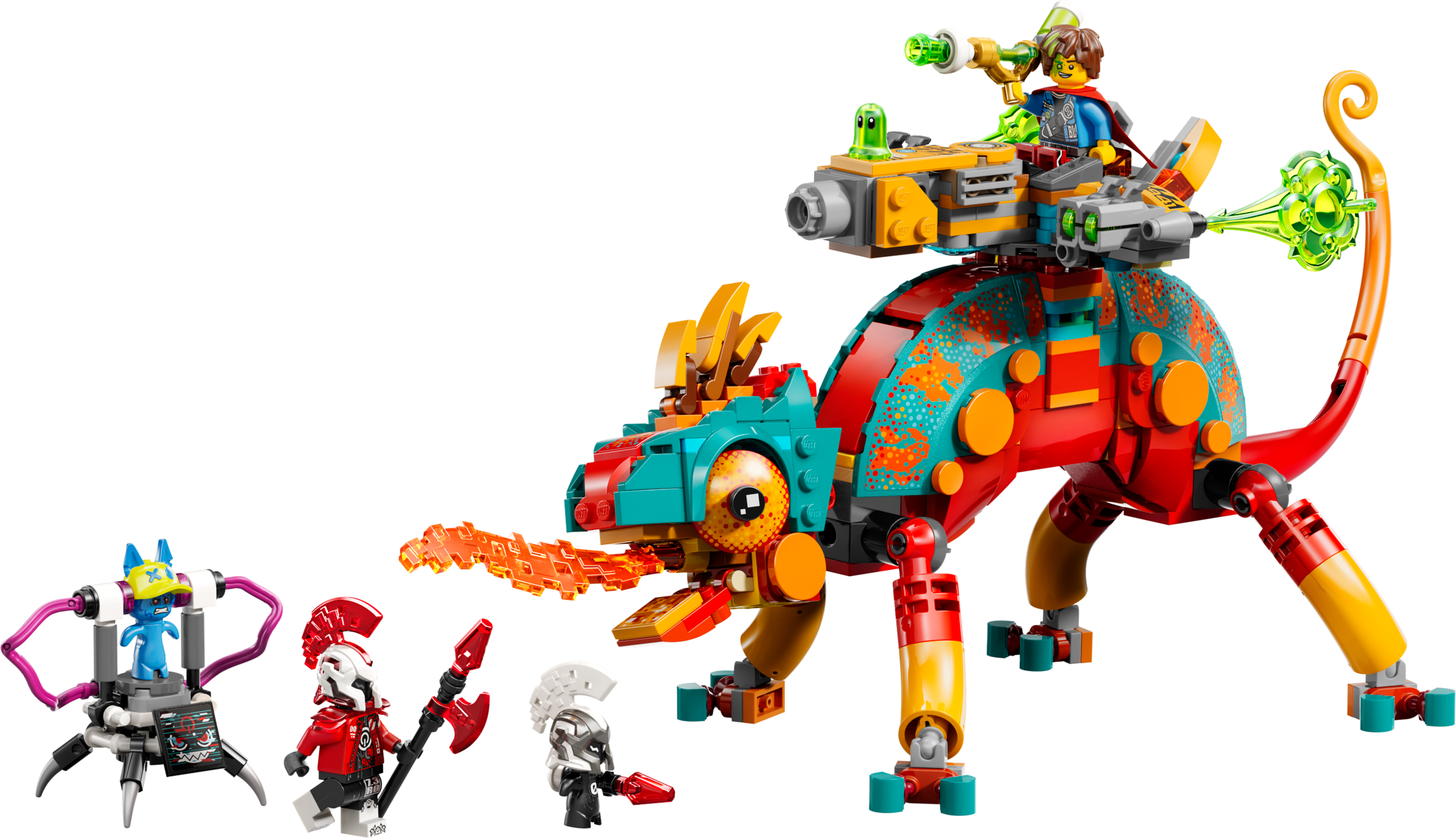 Mateo's Fire Chameleon LEGO set (#71492-1)