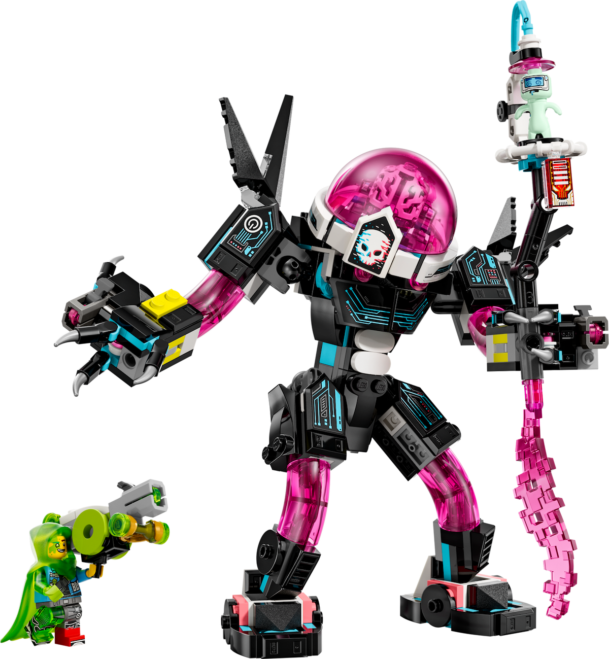 Mateo vs. Cyber Brain Mech LEGO set (#71495-1)