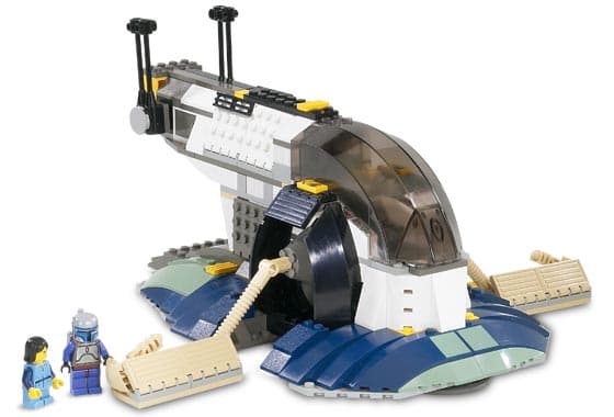 Jango Fett's Slave I LEGO set (#7153-1, 2002)
