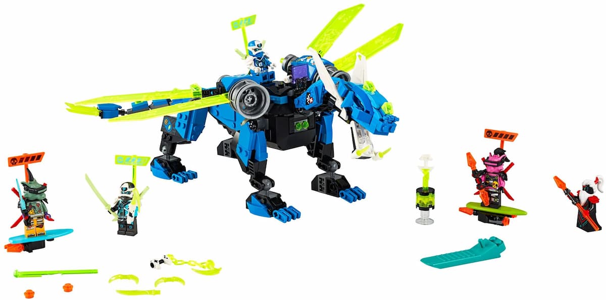 Jay's Cyber Dragon LEGO set (#71711-1)
