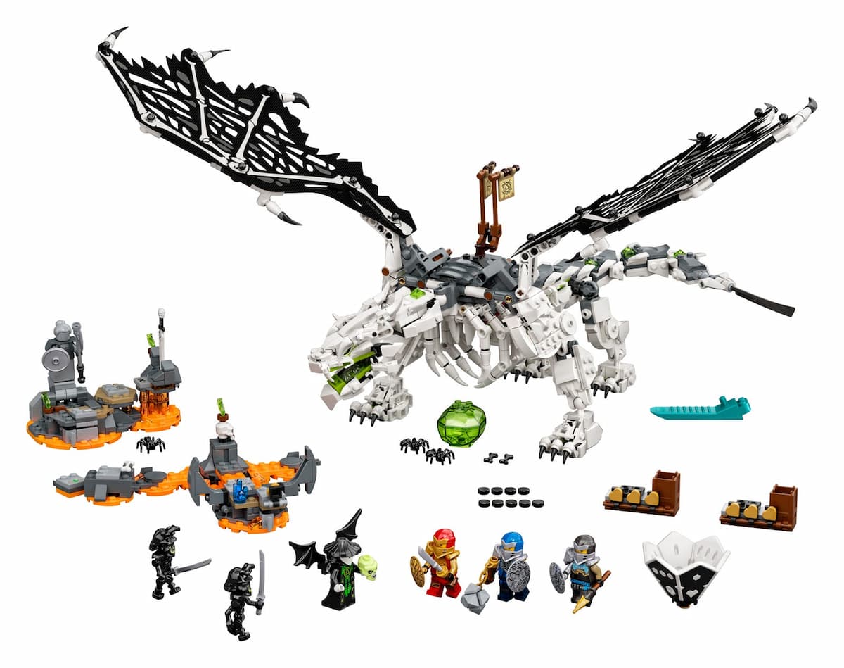 Skull Sorcerer's Dragon LEGO set (#71721-1)