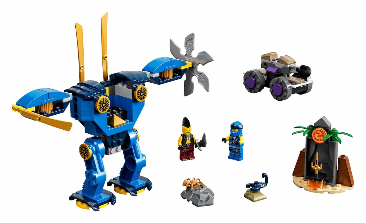 Jay's Electro Mech LEGO Ninjago set (#71740-1, 2021)