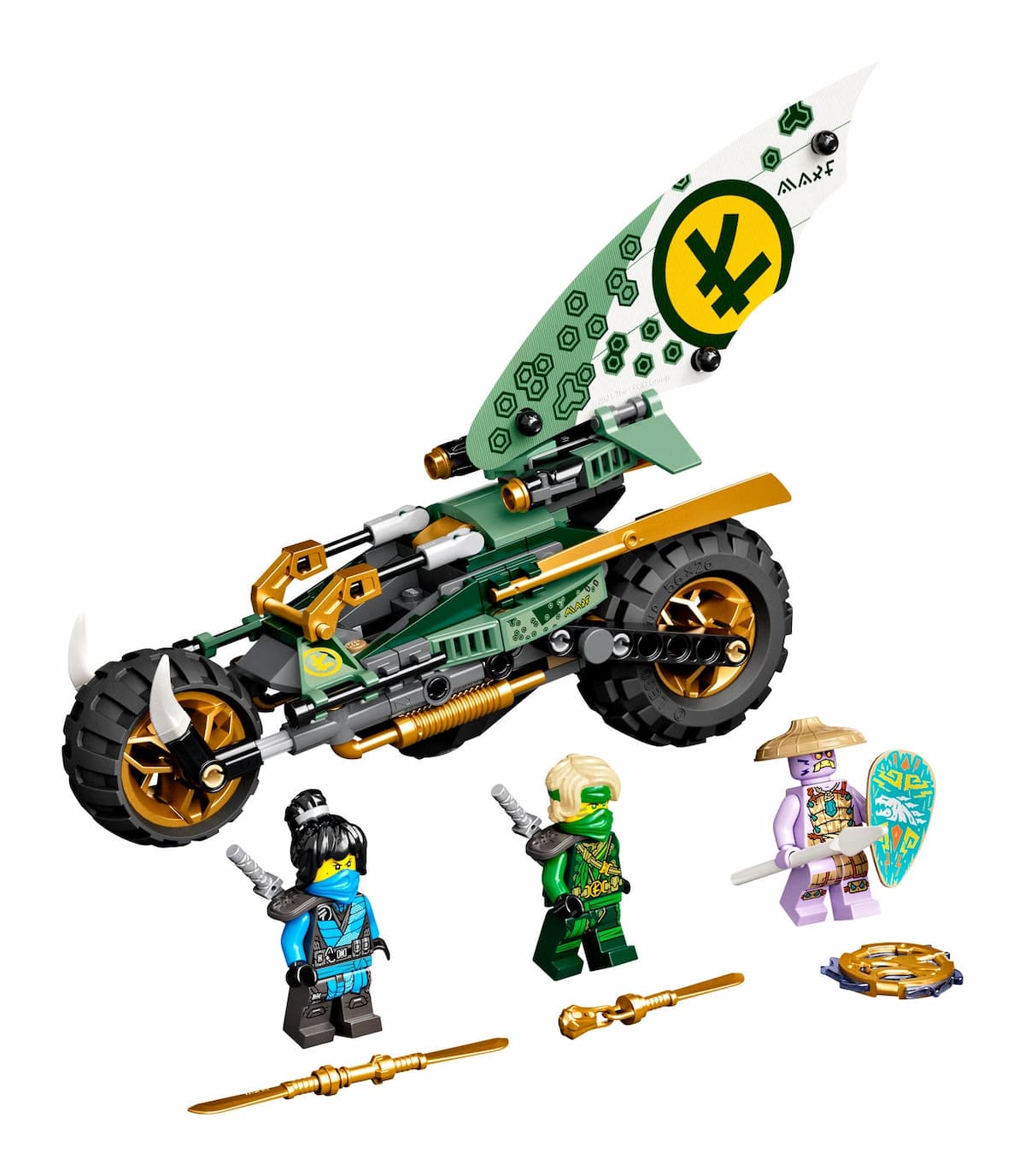 Lloyd's Jungle Chopper Bike LEGO set (#71745-1)