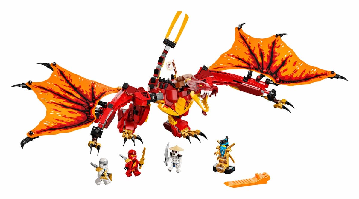 Fire Dragon Attack LEGO set (#71753-1)