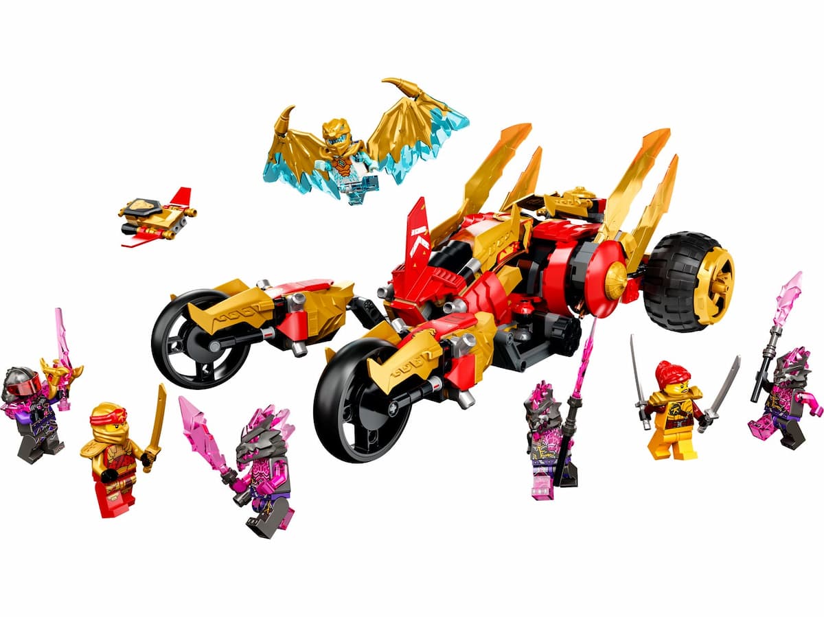 Kai's Golden Dragon Raider LEGO set (#71773-1)