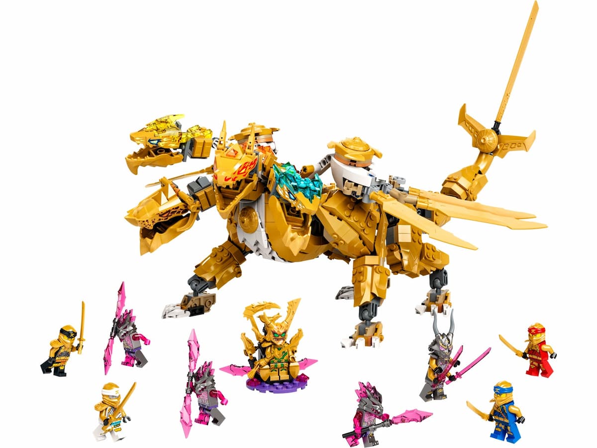 Lloyd's Golden Ultra Dragon LEGO set (#71774-1)
