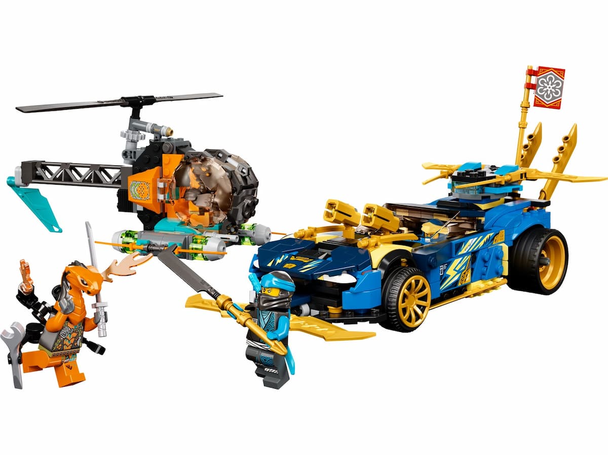 Jay and Nya's Race Car EVO LEGO set (#71776-1)