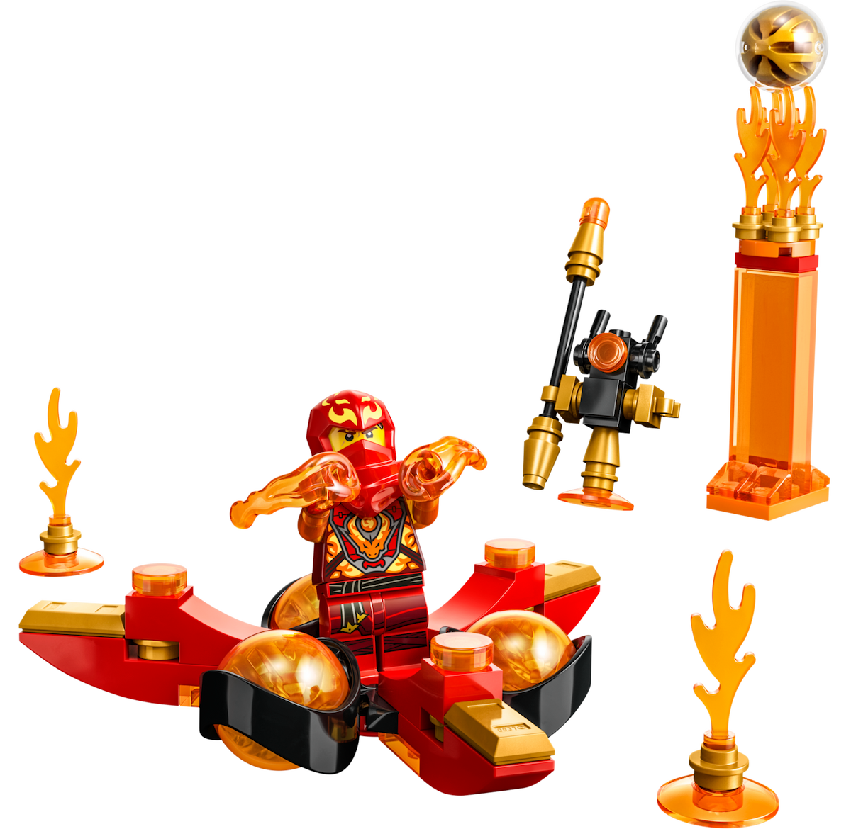 Kai’s Dragon Power Spinjitzu Flip LEGO Ninjago set (#71777-1, 2023)