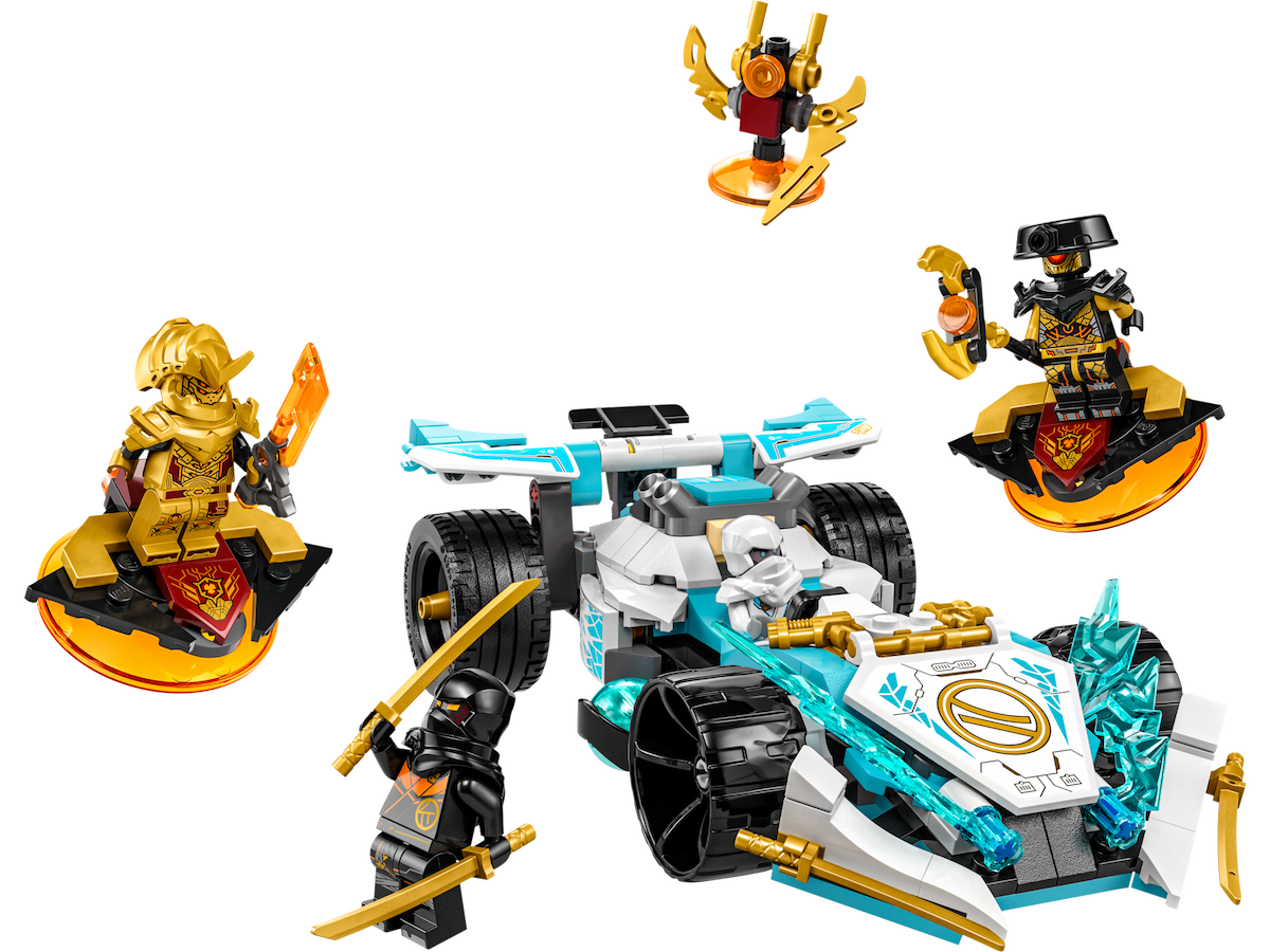 Zane’s Dragon Power Spinjitzu Race Car LEGO set (#71791-1)