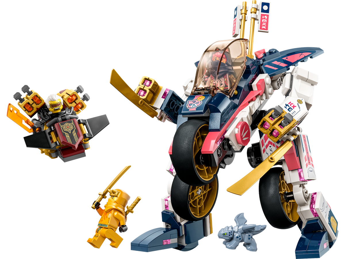 Sora's Transforming Mech Bike Racer LEGO set (#71792-1)