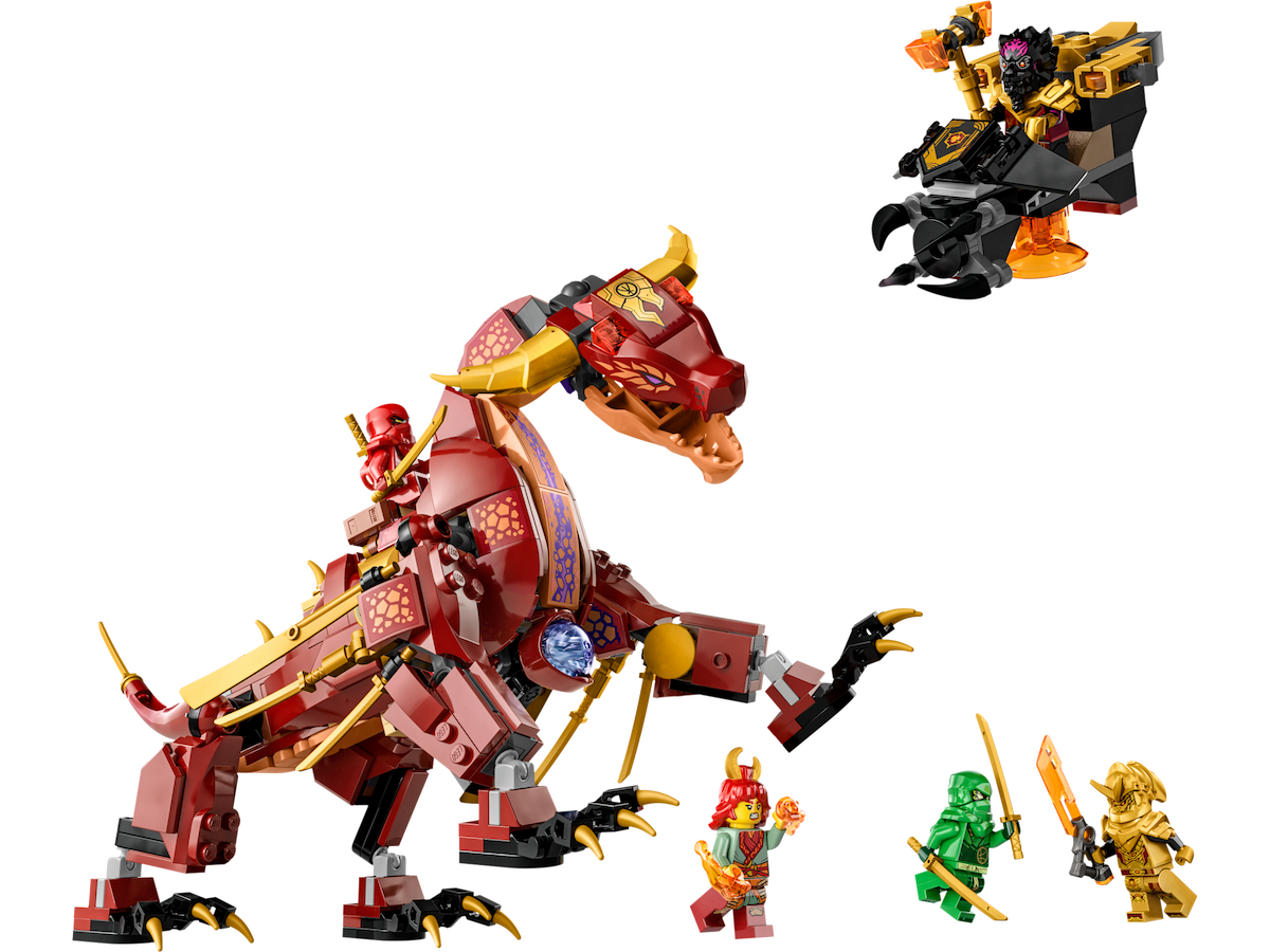 Heatwave Transforming Lava Dragon LEGO set (#71793-1)